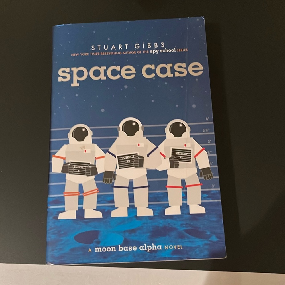 Novel Space Case by Stuart Gibbs